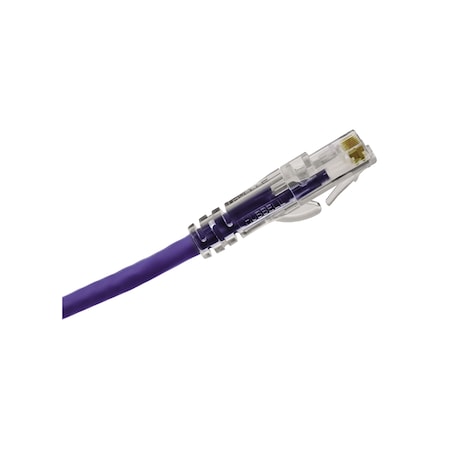 Hubbell Premise Wiring CBL ASSY MOD 24-4PR STRANDED, CAT6A T568A/B 7FT, BLUE NEXTSPEED HC6AB07